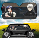 Tokyo Ghoul Ken Kaneki And Touka Car Auto Sunshades Nearkii