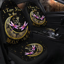 Dragonfly I Love You To The Moon Premium Custom Car Seat Covers Decor Protectors Nearkii