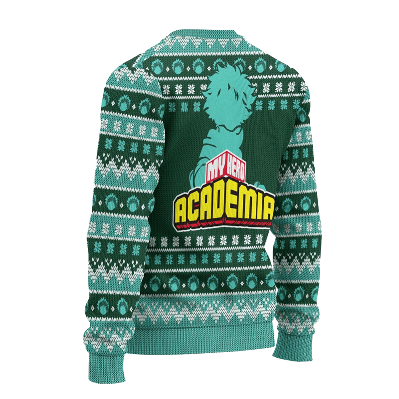 Midoriya My Hero Academia Anime Ugly Christmas Sweater Xmas Gift Nearkii