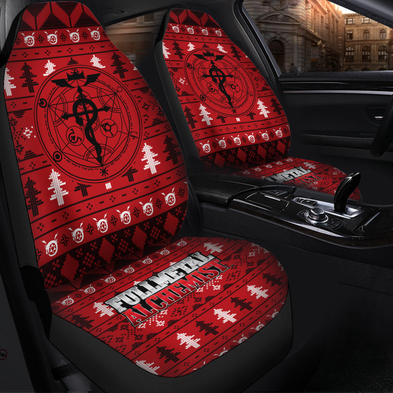 Fullmetal Alchemist Premium Custom Car Seat Covers Decor Protectors Nearkii