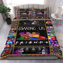 Among Us Friends Bedding Set Duvet Cover And 2 Pillowcases Nearkii