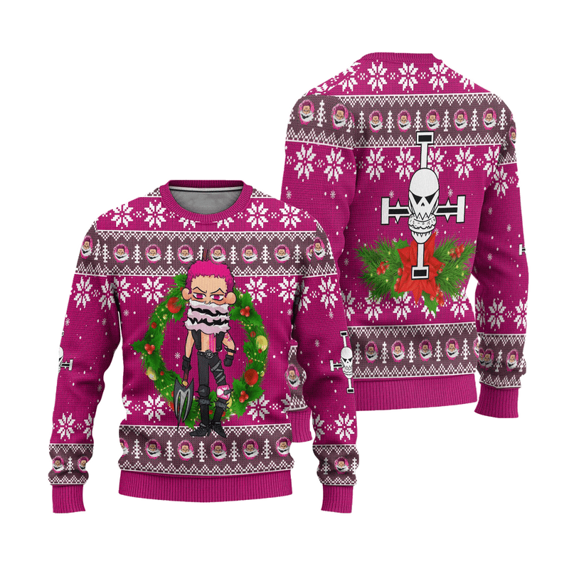 Charlotte Katakuri One Piece Anime Ugly Christmas Sweater Xmas Gift Nearkii