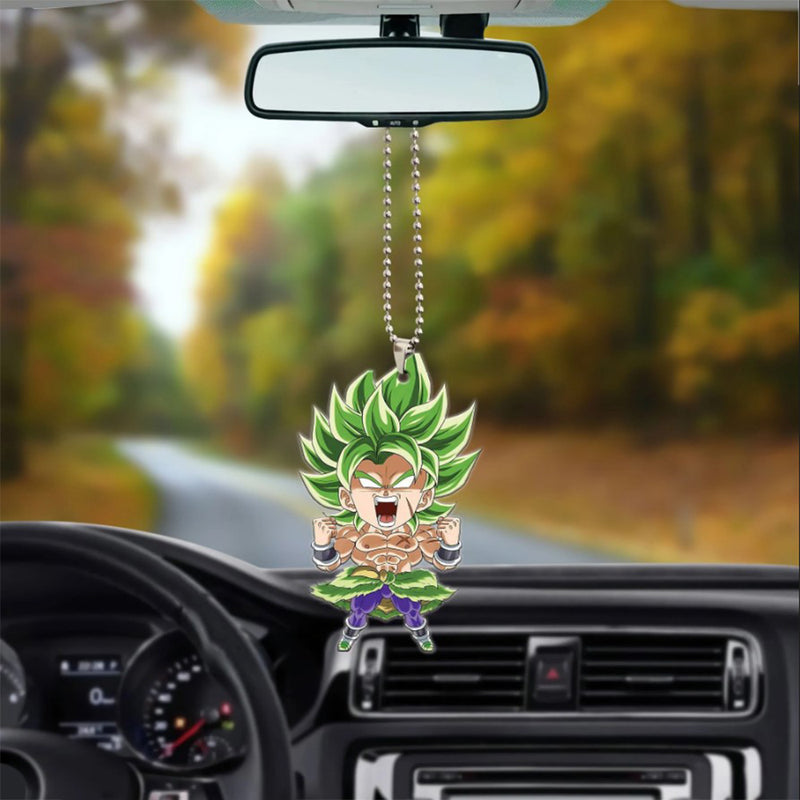 Dragon Ball Anime Broly Car Ornament Custom Car Accessories Decorations Nearkii