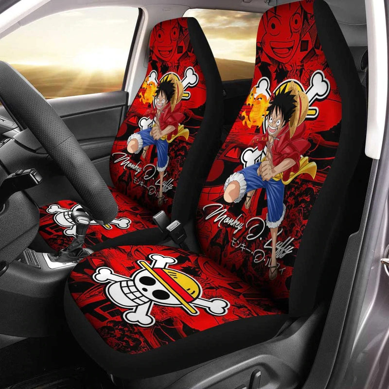 Monkey D. Luffy Car Seat Covers Nearkii