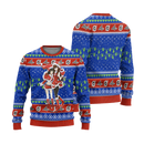 Steins Gate Anime Ugly Christmas Sweater Custom Xmas Gift Nearkii