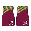 Demon Slayer Car Floor Mats Anime Giyu Tomioka Car Accessories Nearkii