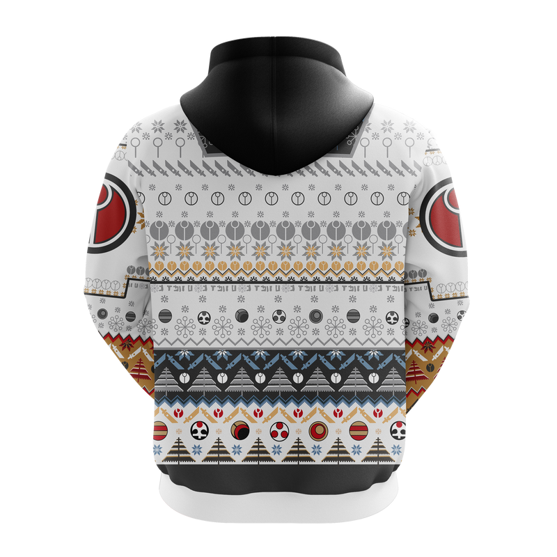 White Warhammer 40K Christmas Hoodie Amazing Gift Idea Christmas Gift Nearkii