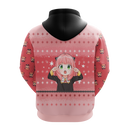Pink Spy X Family Anya Christmas Hoodie Amazing Gift Idea Christmas Gift Nearkii