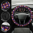 Groovy 60s Hippie Car Steering Wheel Cover Nearkii