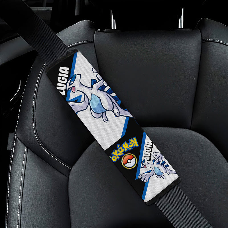 Lugia car seat belt covers Anime Pokemon Custom Car Accessories Nearkii