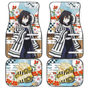 Obanai Iguro Car Floor Mats Custom Demon Slayer Anime Car Accessories Nearkii