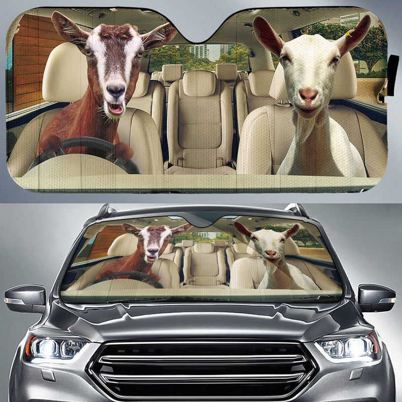 Driving Goats Right Hand Drive Car Auto Sunshades Nearkii