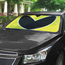 Power Rangers Dino Thunder Yellow Ranger Helmet Custom Car Auto Sunshade Windshield Accessories Decor Gift Nearkii