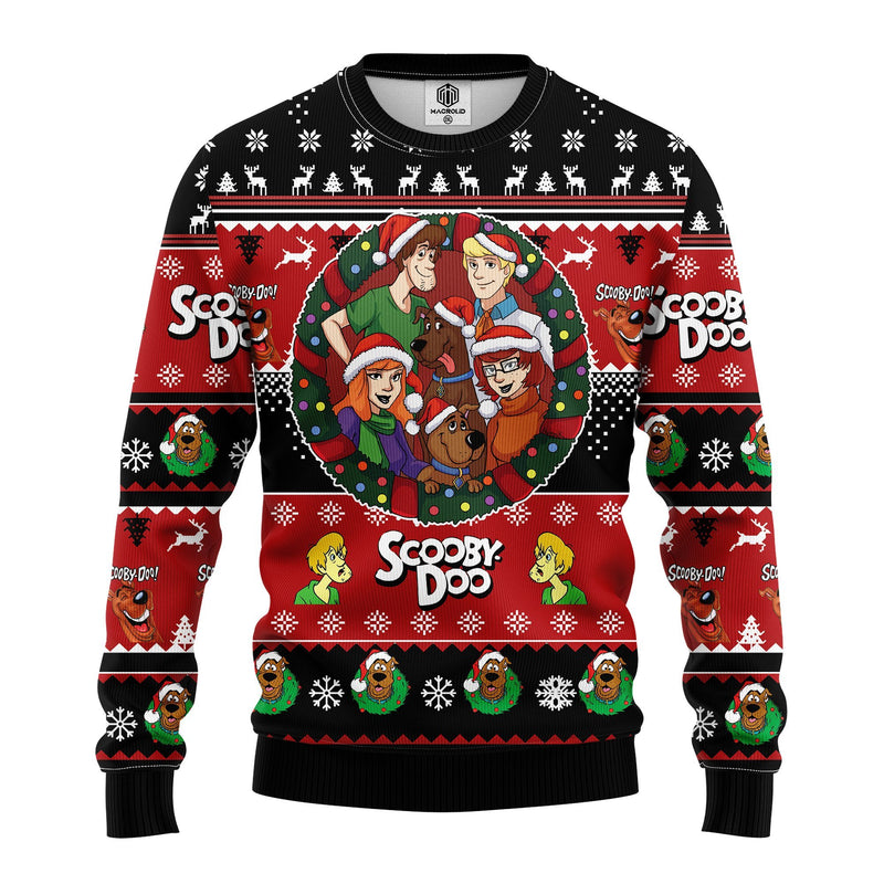 Scooby Doo 3D Ugly Christmas Sweater Amazing Gift Idea Thanksgiving Gift Nearkii