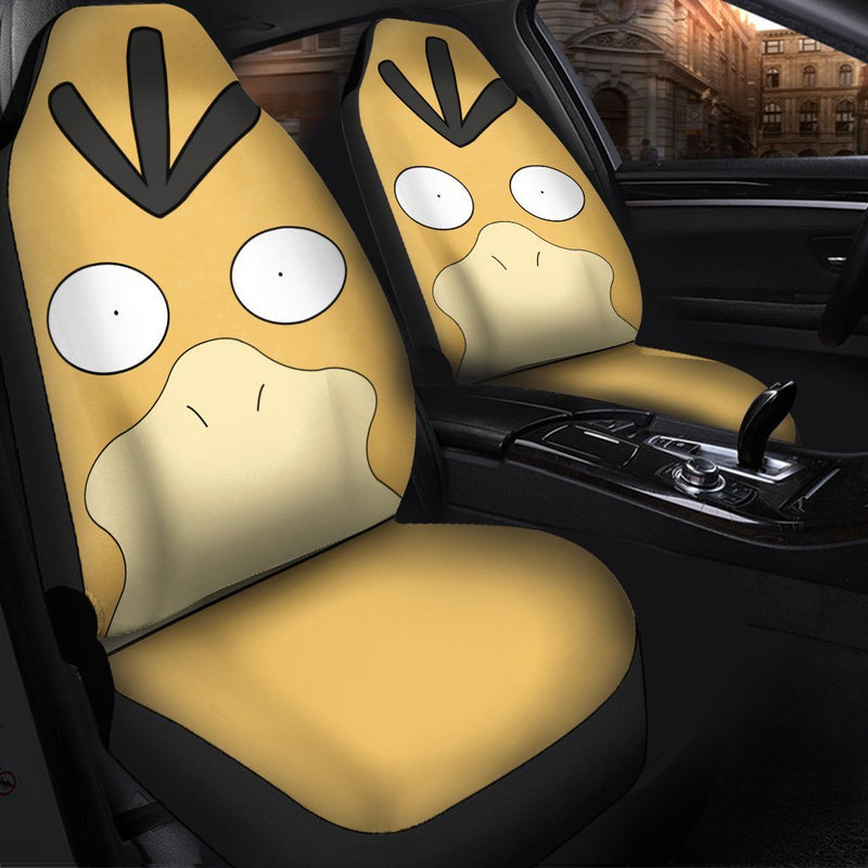 Psyduck Pokemon Premium Custom Car Seat Covers Decor Protector Nearkii