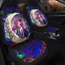 SAO Sword Art Online Asuna Kirito Love You To The Moon Galaxy Car Seat Covers Nearkii