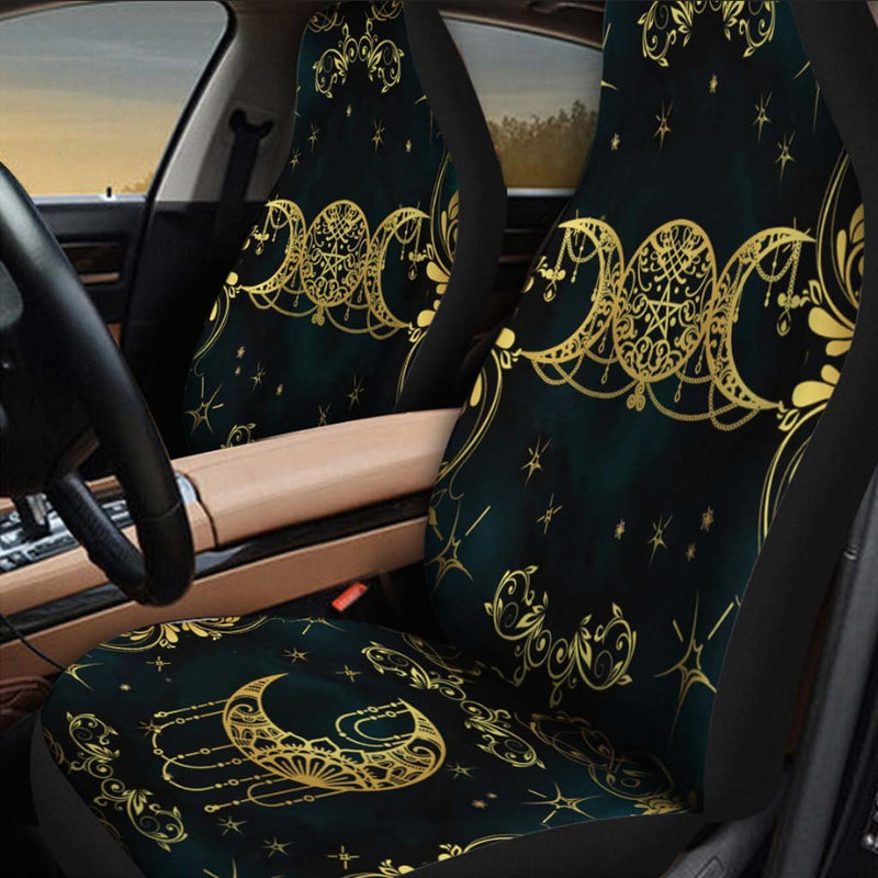 Witch Triple Moon Car Seat Covers Nearkii