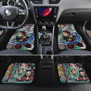 Demon Slayers Car Floor Mats Tanjiro Anime Car Accessories Nearkii