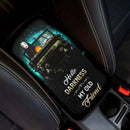 Totoro No Face Ghibli Ride Jeep Halloween Funny Anime Premium Custom Armrest Center Console Cover Car Accessories Nearkii