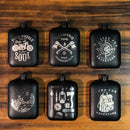 Camping Black Time Hip Flask Nearkii