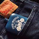 Blue Wheels Soul Hip Flask Nearkii