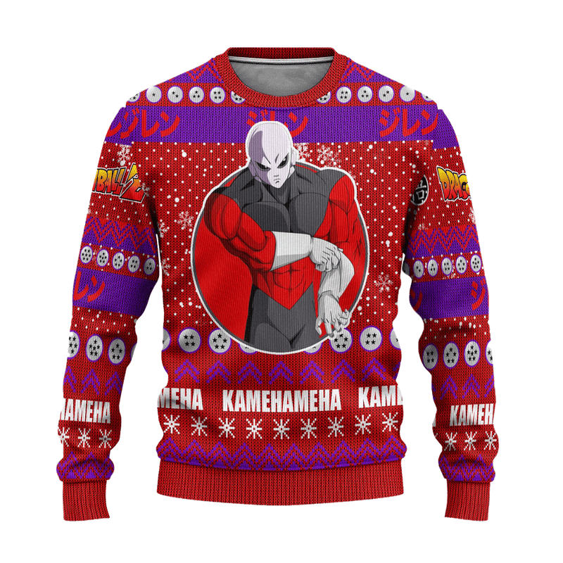 Jiren Anime Ugly Christmas Sweater Dragon Ball Z Xmas Gift Nearkii