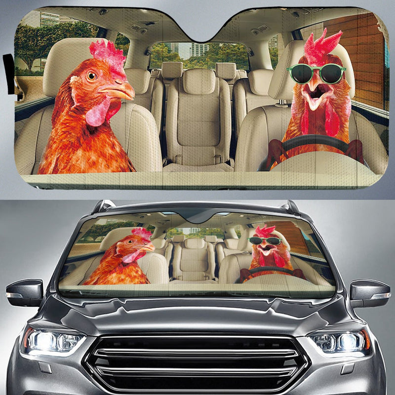 Driving Sunglasses Chickens Car Auto Sunshades Nearkii
