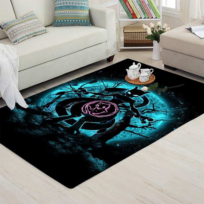 Mewtwo Moonlight Area Carpet Rug Home Decor Bedroom Living Room Decor Nearkii