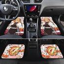 Senjuro Rengoku Car Floor Mats Custom Demon Slayer Anime Car Accessories Nearkii