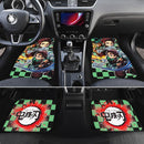 Demon Slayers Car Floor Mats Tanjiro Kamado Anime Car Accessories Nearkii