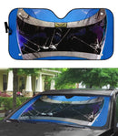Power Rangers In Space Blue Ranger Custom Car Auto Sunshade Windshield Accessories Decor Gift Nearkii