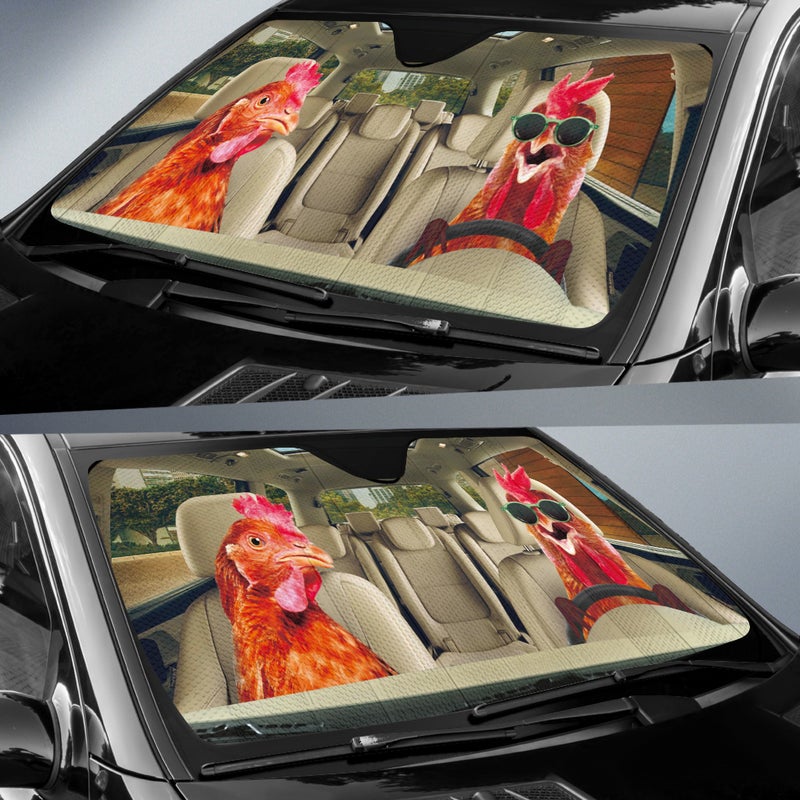 Driving Sunglasses Chickens Car Auto Sunshades Nearkii