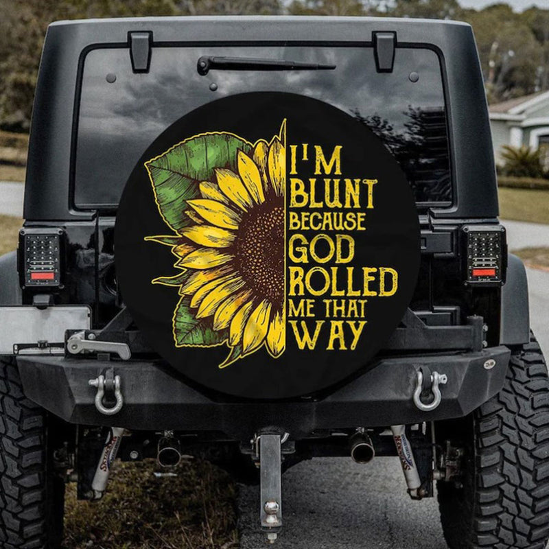 I'm Blunt Car Spare Tire Cover Gift For Campers Nearkii