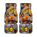 Demon Slayers Car Floor Mats Zenitsu Agatsuma Anime Car Accessories Nearkii