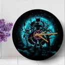 Mewtwo Pokemon Legendary Anime Moonlight Wood Wall Clock Nearkii