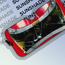 Power Rangers In Space Red Ranger Custom Car Auto Sunshade Windshield Accessories Decor Gift Nearkii