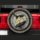Viking Hugin And Munin Art Car Spare Tire Cover Gift For Campers Nearkii