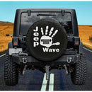 Jeep Wave Jeep Car Spare Tire Cover Gift For Campers Nearkii