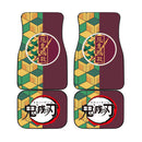 Giyuu Demon Slayers Car Floor Mats Anime Car Accessories Nearkii