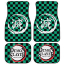 Demon Slayers Car Floor Mats Tanjiro Kamado Pattern Kimetsu no Yaiba Car Accessories Nearkii