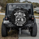 Viking Warrior Car Spare Tire Cover Gift For Campers Nearkii