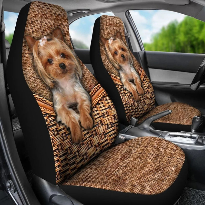 Yorkshire Cute Custom Car Seat Covers Nearkii