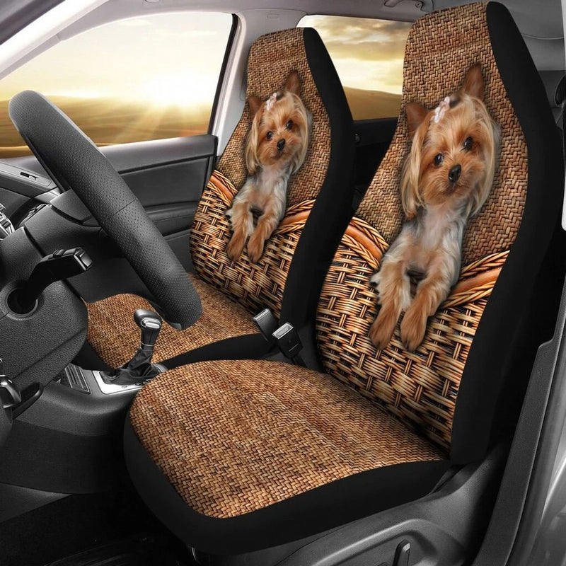 Yorkshire Cute Custom Car Seat Covers Nearkii