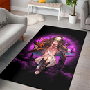 Nezuko Moonlight Area Carpet Rug Home Decor Bedroom Living Room Decor Nearkii
