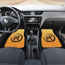 Demon Slayers Car Floor Mats Zenitsu Agatsuma Pattern Kimetsu no Yaiba Car Accessories Nearkii