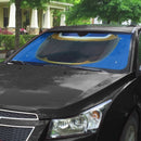 Power Rangers Megaforce Blue Ranger Helmet Custom Car Auto Sunshade Windshield Accessories Decor Gift Nearkii