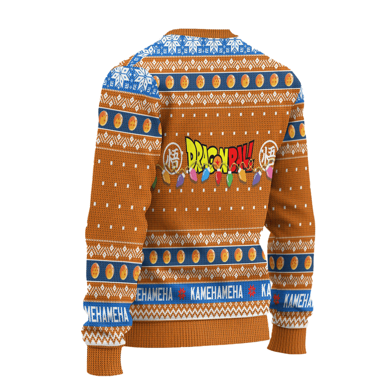 Dragon Ball Son Goku Anime Ugly Christmas Sweater Xmas Gift Nearkii