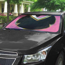 Power Rangers Megaforce Pink Ranger Helmet Custom Car Auto Sunshade Windshield Accessories Decor Gift Nearkii