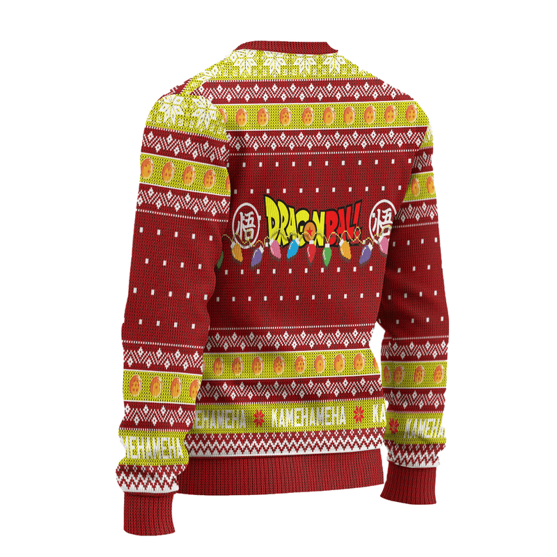 Mr Satan Dragon Ball Anime Ugly Christmas Sweater Xmas Gift Nearkii