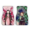 Tanjiro x Nezuko Car Floor Mats Demon Slayers Car Mats Anime Car Decoration Car Accessories Nearkii